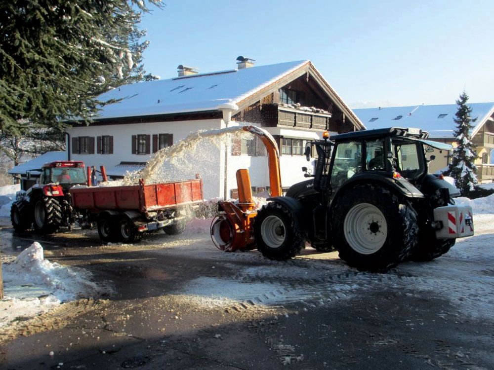 Schneefräse